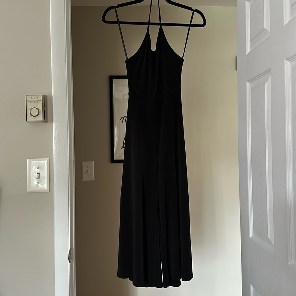Halter jumpsuit low back urban outfitters